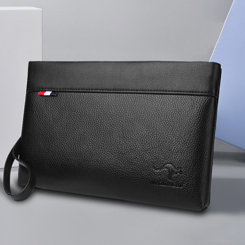 Leather Wallet Men - 남자 휴대용 가방 비즈니스 대용량 레트로