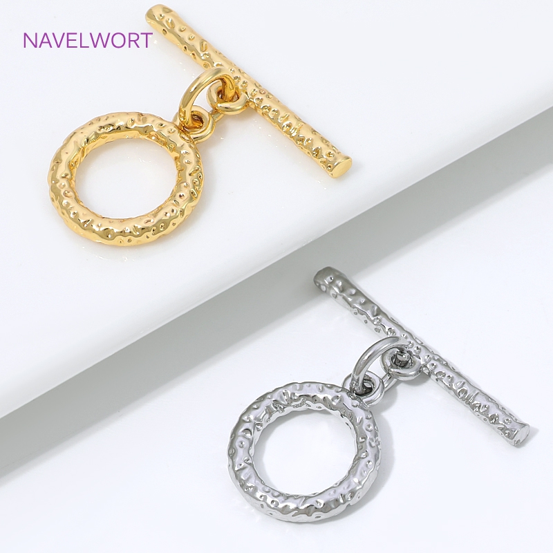 Gold Plated Jewelry - 황동 커넥터 클래스프, 쥬얼리 제작용 18K