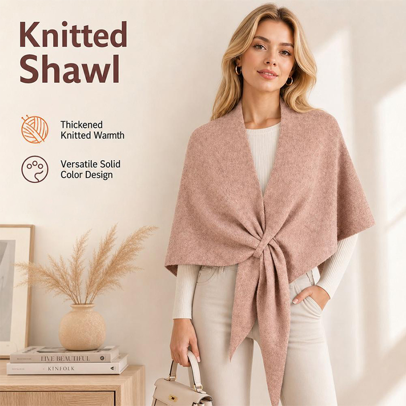 Cashmere Scarf - 세련된 디자인의 울 캐시미어 소재 삼각형