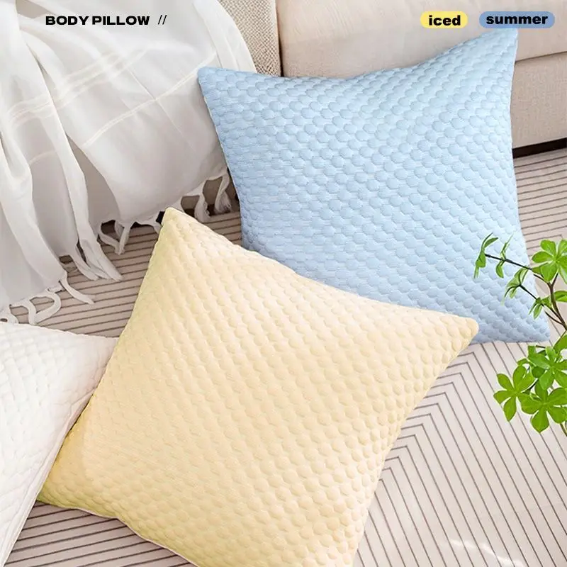 Silk Pillowcase - [베개 커버만 포함] 여름 양면 쿨
