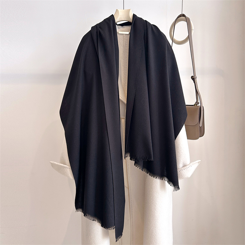 Cashmere Scarf - 럭셔리 겨울 캐시미어 스카프 여성 솔리드