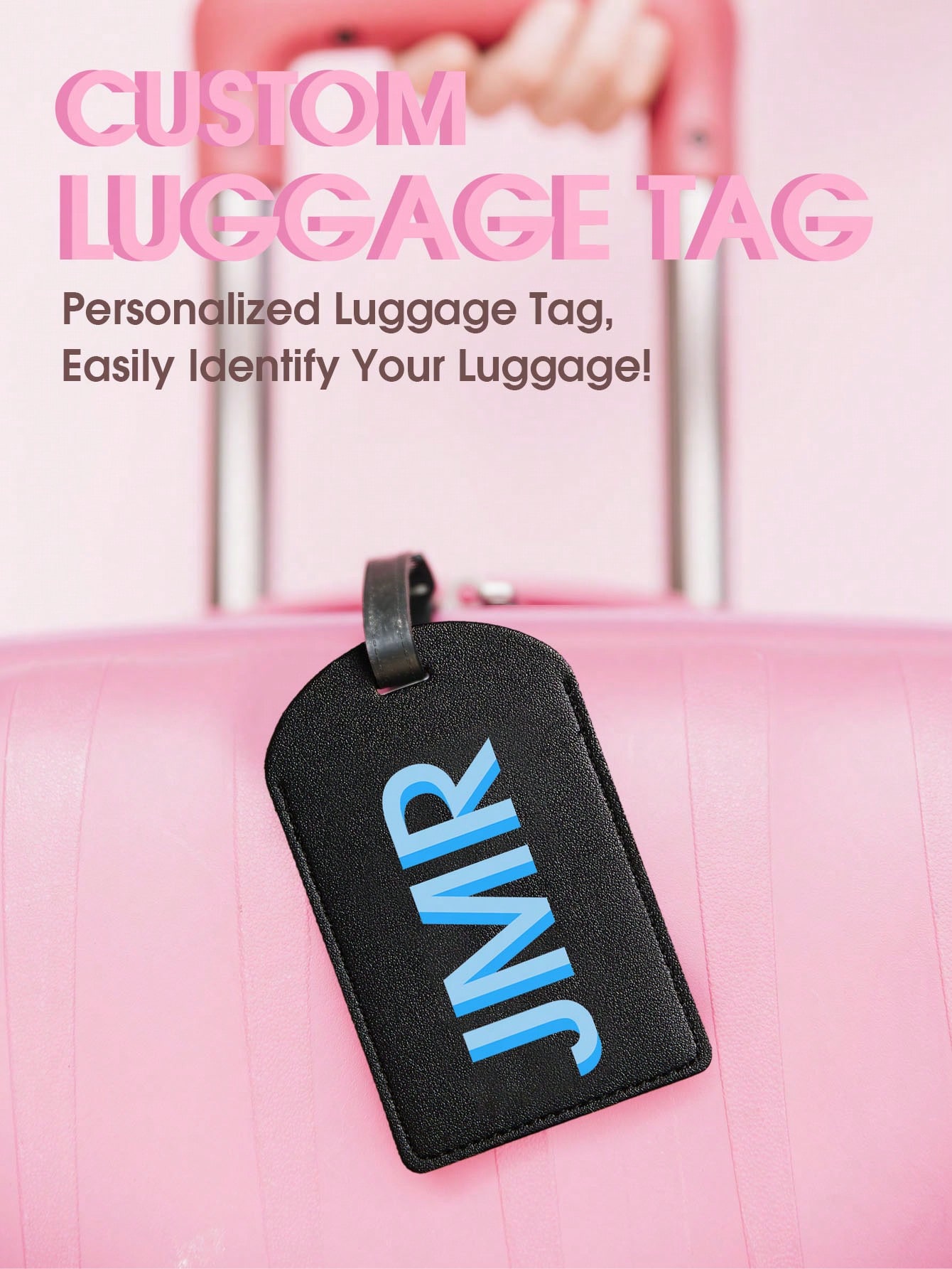 개인 맞춤 이니셜 러기지 태그, PU 가죽 여행 가방  - Travel Luggage Set 리뷰 및 가격