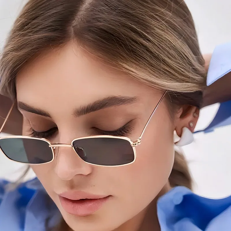 새로운 스타일의 작은 사각형 선글라스, 여성용 빈티지  - Sunglasses Uv400 리뷰 및 가격