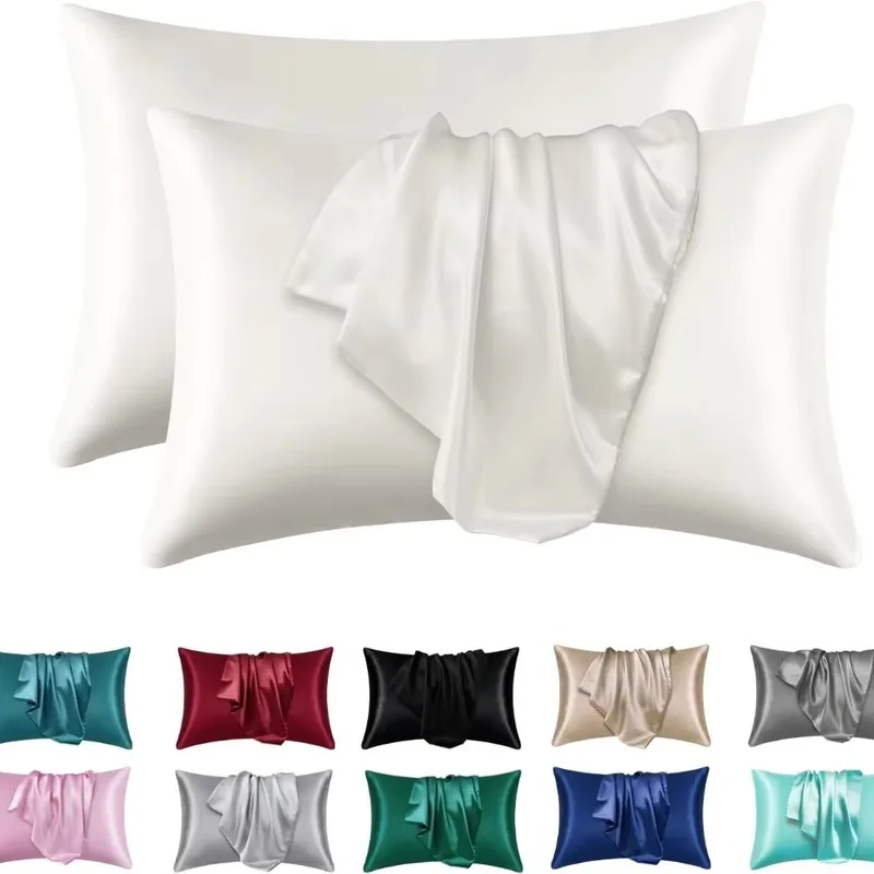 1/2개입 새틴 실크 베갯잇 (헤어 및 피부용), 코랄 - Silk Pillowcase 리뷰 및 가격