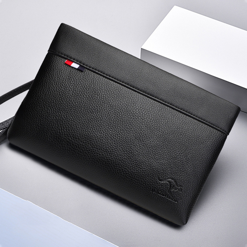 남자 휴대용 가방 비즈니스 대용량 레트로 부드러운 얼굴 - Leather Wallet Men 리뷰 및 가격
