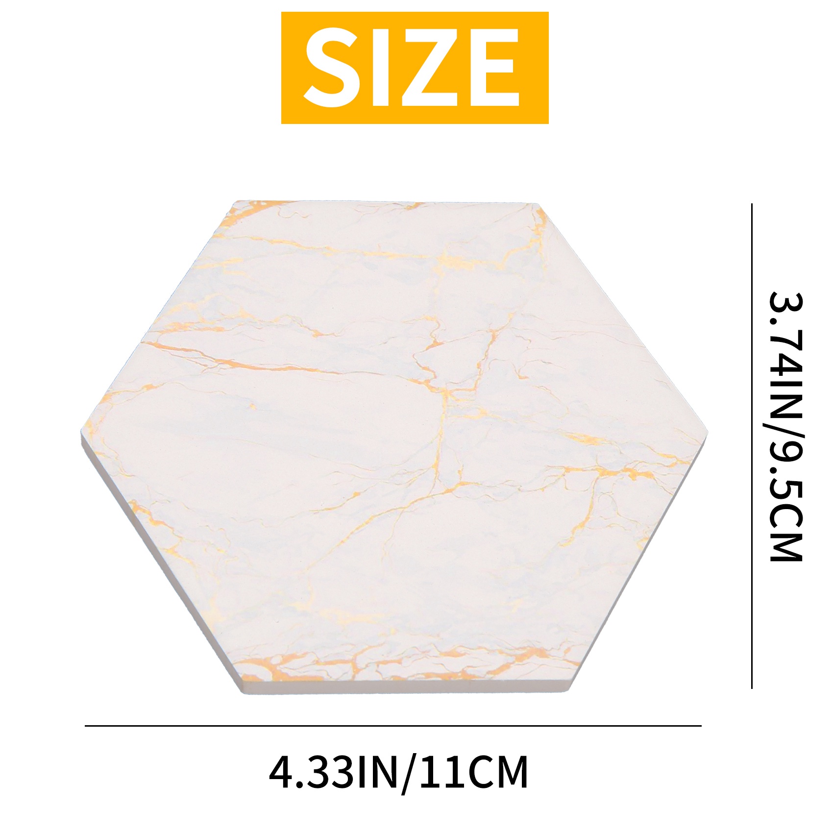 음료용 PC 코스터 8개 흡수성 홀더 포함 대리석 디자 - Marble Coaster Set 리뷰 및 가격