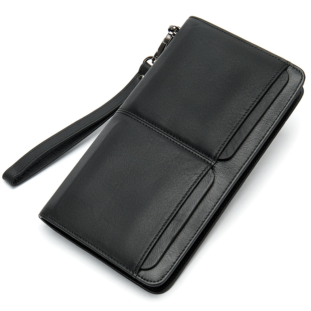이중 수납 공간 가죽 지갑, 10개 이상의 카드 홀더가 - Leather Wallet Men 리뷰 및 가격