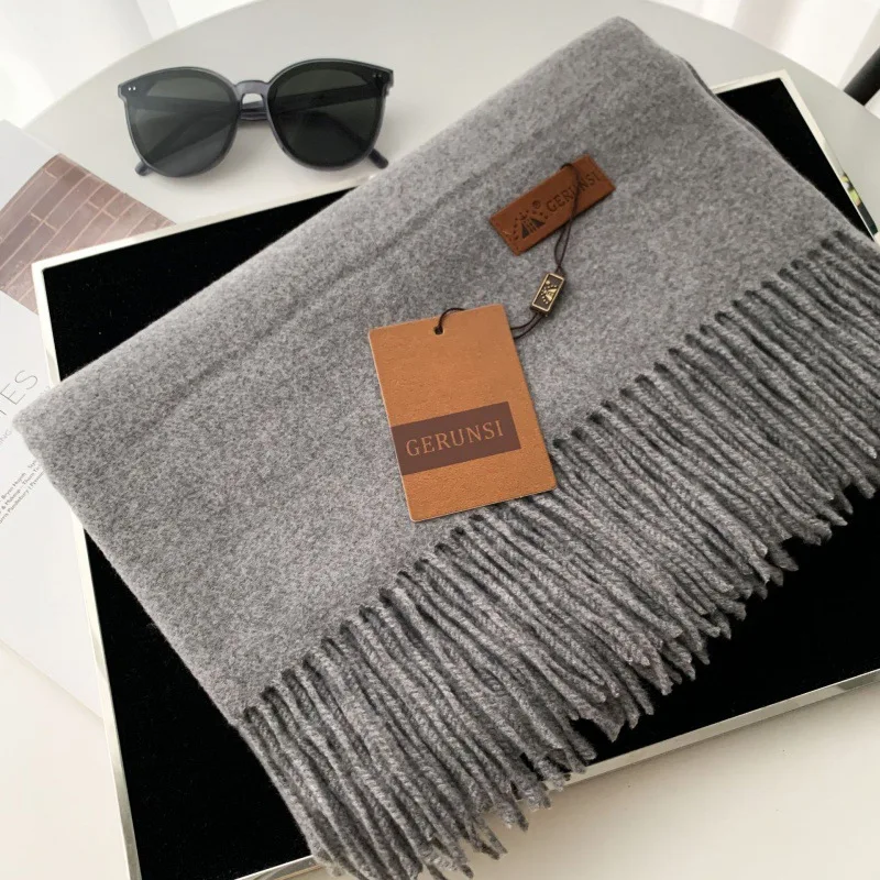 클래식한 디자인의 고급스러운 캐시미어 느낌 스카프, 여 - Cashmere Scarf 리뷰 및 가격