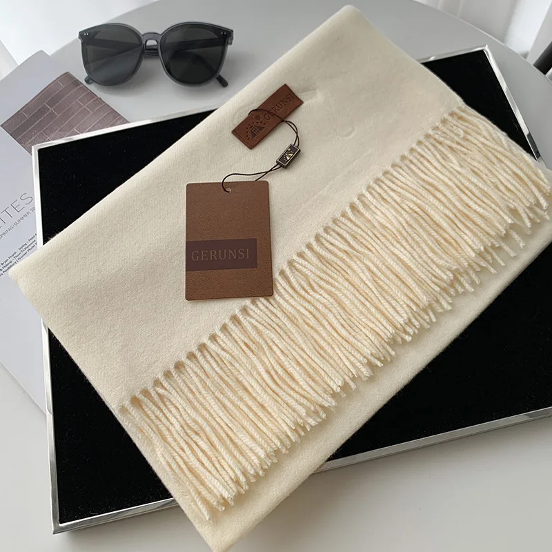 클래식한 디자인의 고급스러운 캐시미어 느낌 스카프, 여 - Cashmere Scarf 리뷰 및 가격