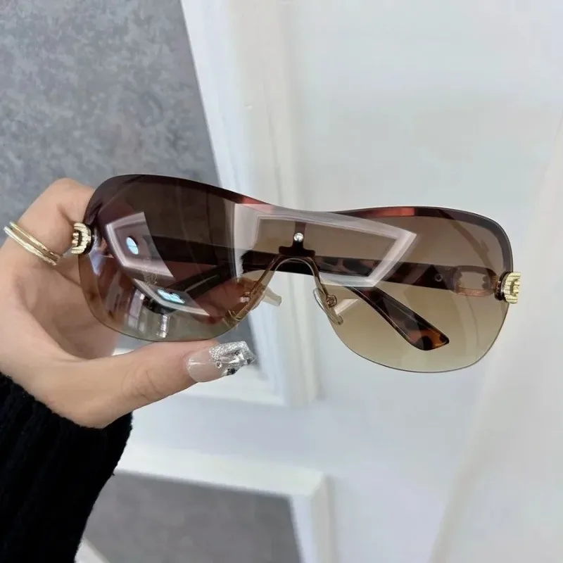 캐주얼한 사각형 선글라스, 여성용 및 남성용, 그라데이 - Sunglasses Uv400 리뷰 및 가격