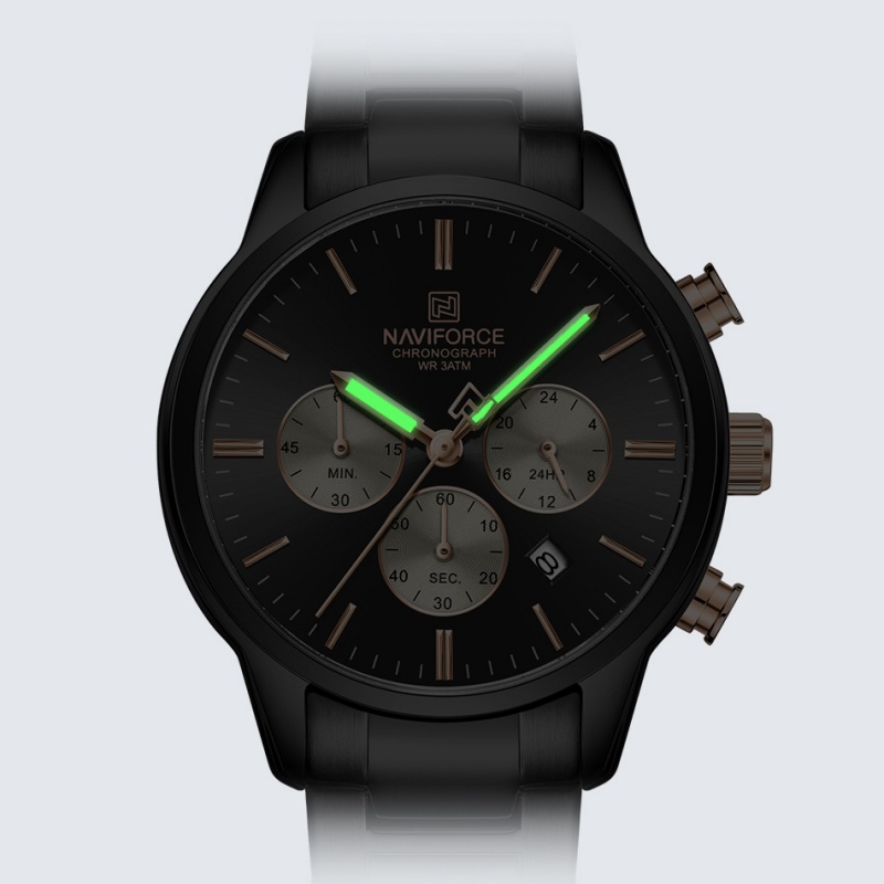 NAVIFORCE 남성용 쿼츠 크로노그래프 시계 방수  - Luxury Watch Men 리뷰 및 가격