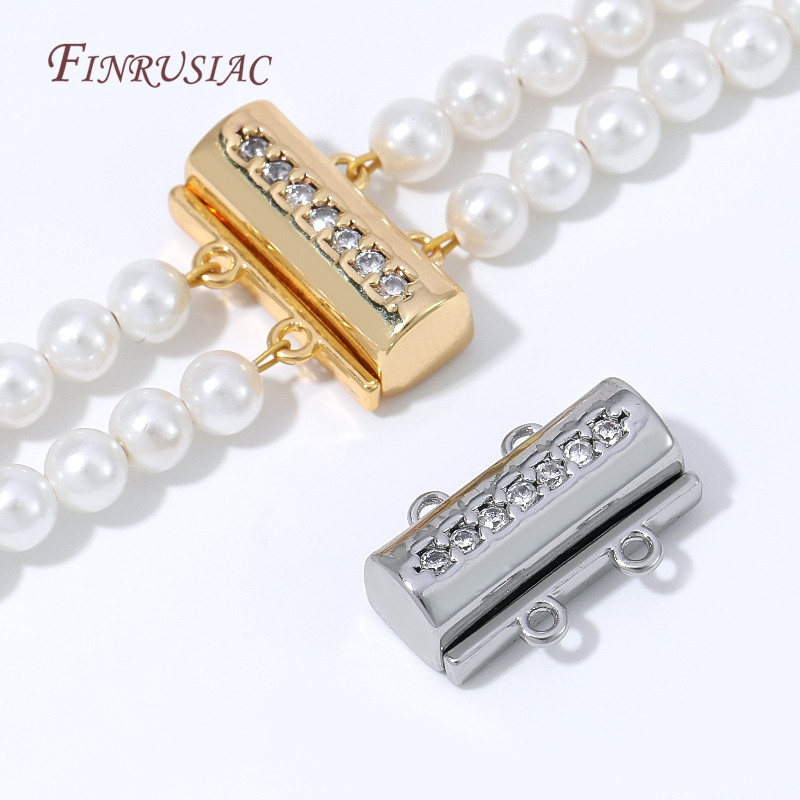자석 목걸이 잠금장치 18K 금도금 커넥터 이중 구멍  - Gold Plated Jewelry 리뷰 및 가격