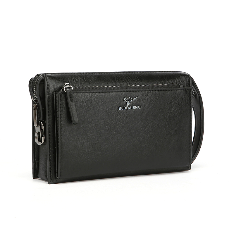 새로운 남성용 콤비네이션 잠금 장치가 있는 도난 방지  - Leather Wallet Men 리뷰 및 가격