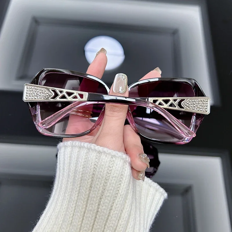 빈티지 스타일의 오버사이즈 선글라스, 여성용, 큰 프레 - Designer Sunglasses 리뷰 및 가격