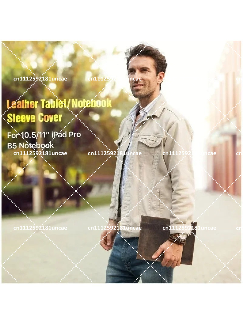 B5 레트로 가죽 문서 폴더 노트북 서류 가방 비즈니스 - Leather Briefcase 리뷰 및 가격