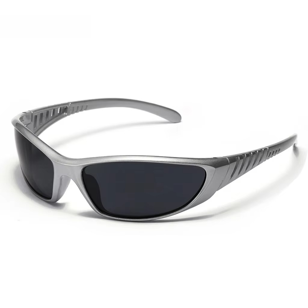새로운 유니섹스 실버 선글라스, 야외 사이클링 및 운전 - Sunglasses Uv400 리뷰 및 가격