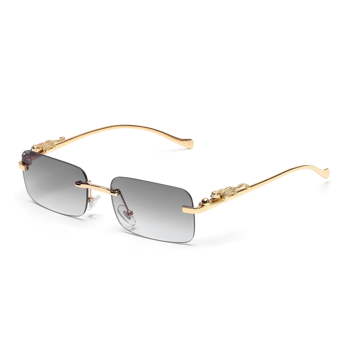 테가 없는 선글라스, UV400 차단, 트렌디한 사각형 - Designer Sunglasses 리뷰 및 가격