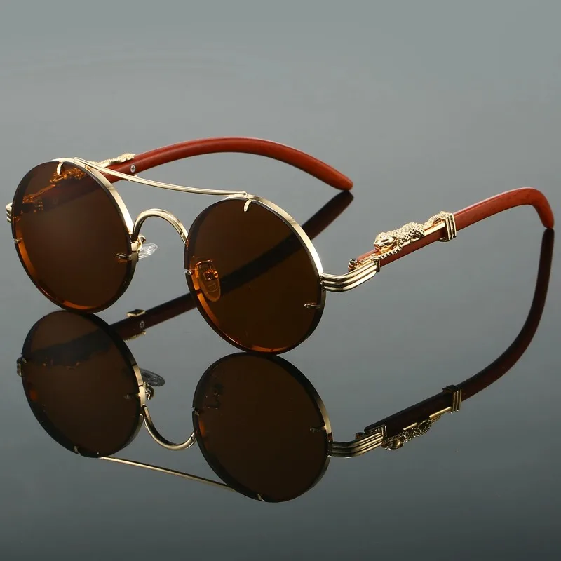 빈티지 스타일의 둥근 프레임 선글라스, 남성용, 여성용 - Sunglasses Uv400 리뷰 및 가격