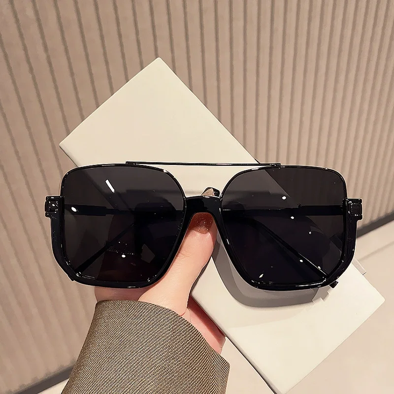 새로운 빈티지 스타일의 오버사이즈 선글라스, 남녀 모두 - Sunglasses Uv400 리뷰 및 가격